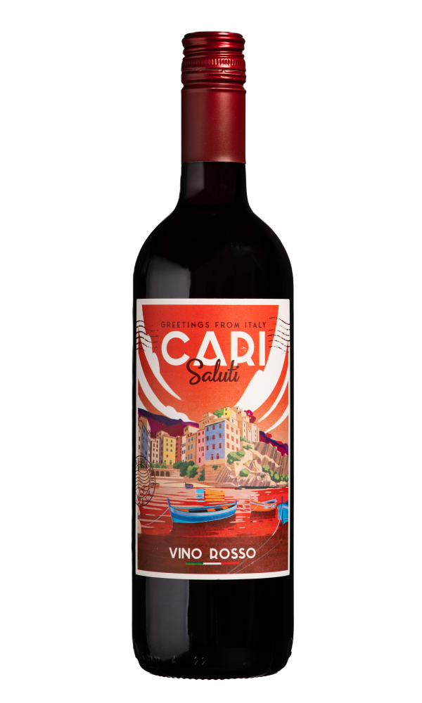 Cari Saluti Vino Rosso D`Italia